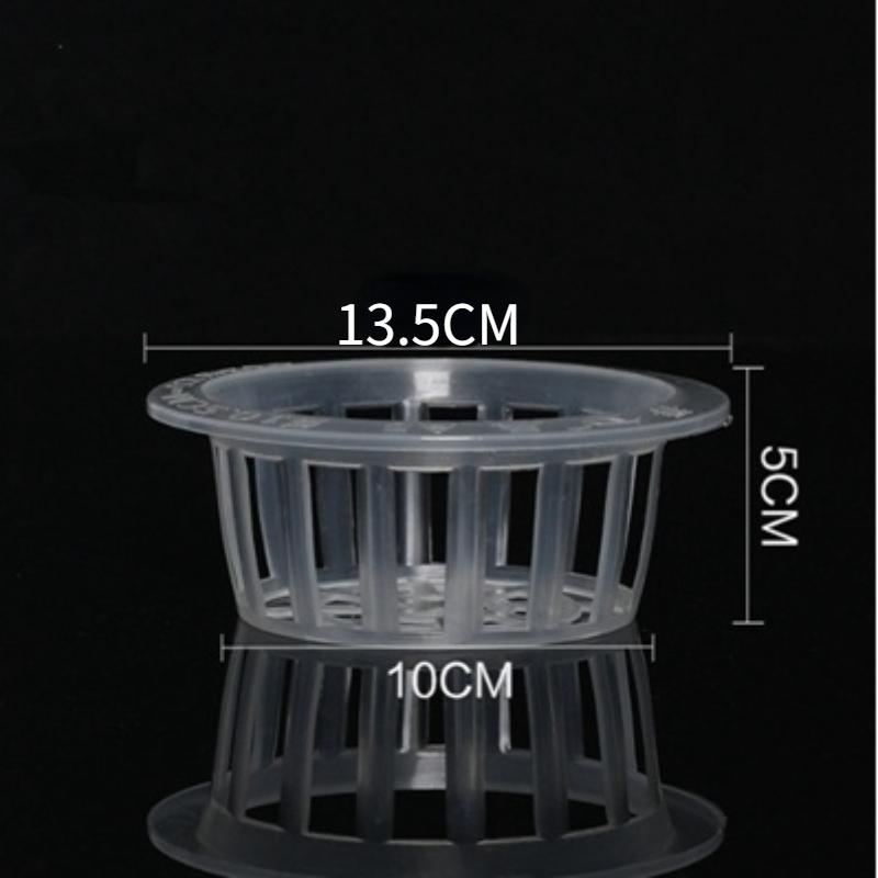 5 stücke Kunststoff Mesh Töpfe Net Klonen Korb Hydrokultur Aquarium Einsatz Pflanzen Wachstum Blumentopf Tablett Garten Liefert 13.5cm