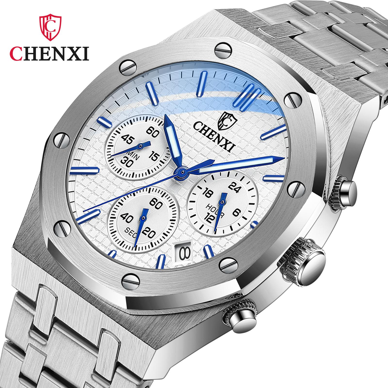 Neue TOP Marke Luxus herren Uhr Mit Box männer Multifunktionale Sport Uhr Wasserdicht männer Quarz Uhren