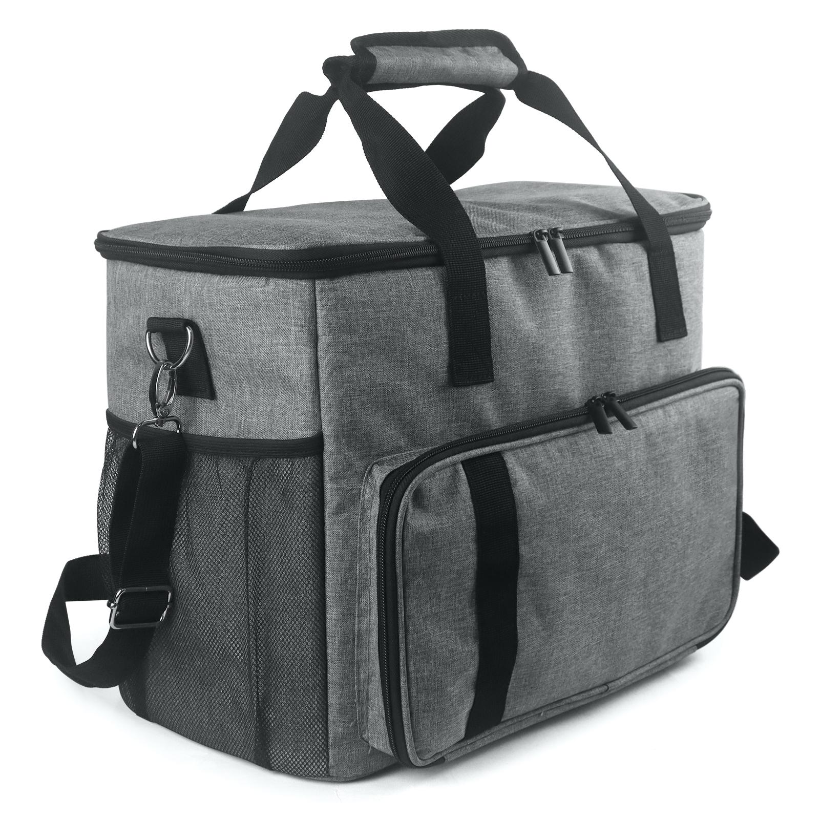 Tragetasche für PS5 PS4 PS3 Spielekonsolen, Aufbewahrungstasche, schützende Reisetasche grau