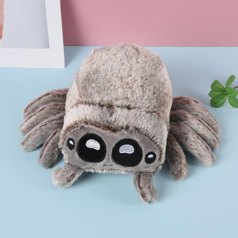 Kuscheltiere Plüschtiere Spinnenspielzeug Schwarz Little Lucas Simuliertes Kissen Puppe Anime Spielzimmer Kissen Decora Kindergeschenk 20cm grün