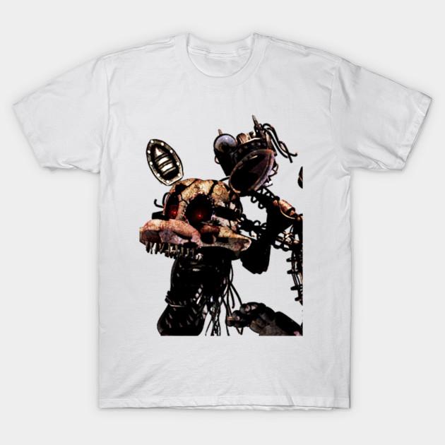 T-Shirt Damen Muft Five Nights At Freddys Foxy Harajuku Print Kawaii T-Shirt Sommer Kurzarm Damen T-Shirt Top Tee 3XL