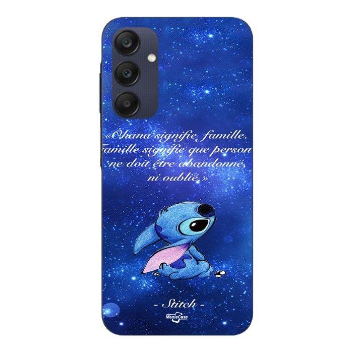 Hülle für Samsung Galaxy A25 Stitch Disney Stitch niedlich Ohana bedeutet Familie Maniacase