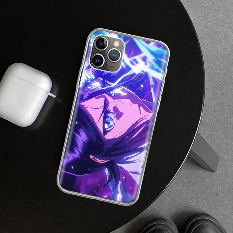 Bleach Kuchiki Rukia Handyhülle Cover für iPhone 11 12 13 Mini 14 15 Plus 16 Pro Max 17 Air 7 8 + SE Kunst Personalisierte Fundas 11 12 iPhone 16 Plus