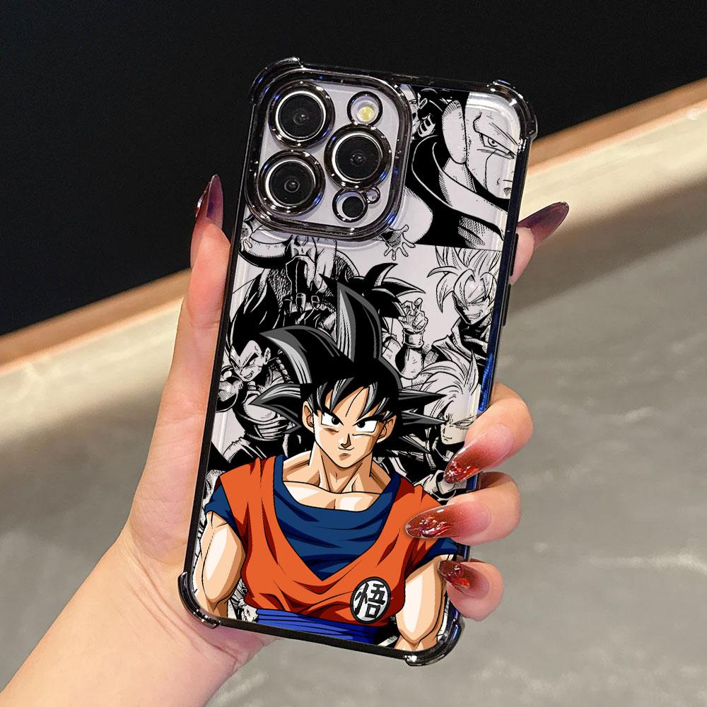 Goku Anime Dragons Balls Weiche Hülle Für iPhone 17 Pro 16 15 14 13 12 11 Pro Max Hülle 17 Plus 17E 16E 17Air Silikon Handyhülle iPhone 13 Mini