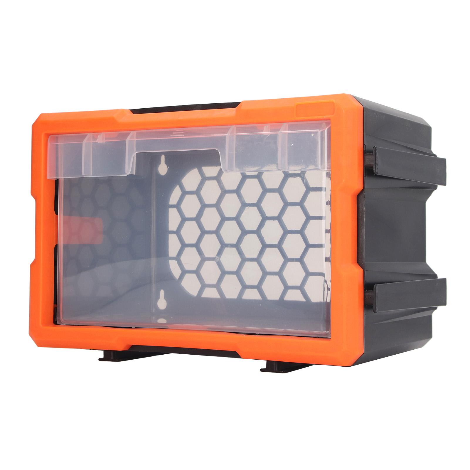 Schublade zur Aufbewahrung elektronischer Bauelemente Kombinierte Kleinteilebox DIY Werkzeugbit-Organizer