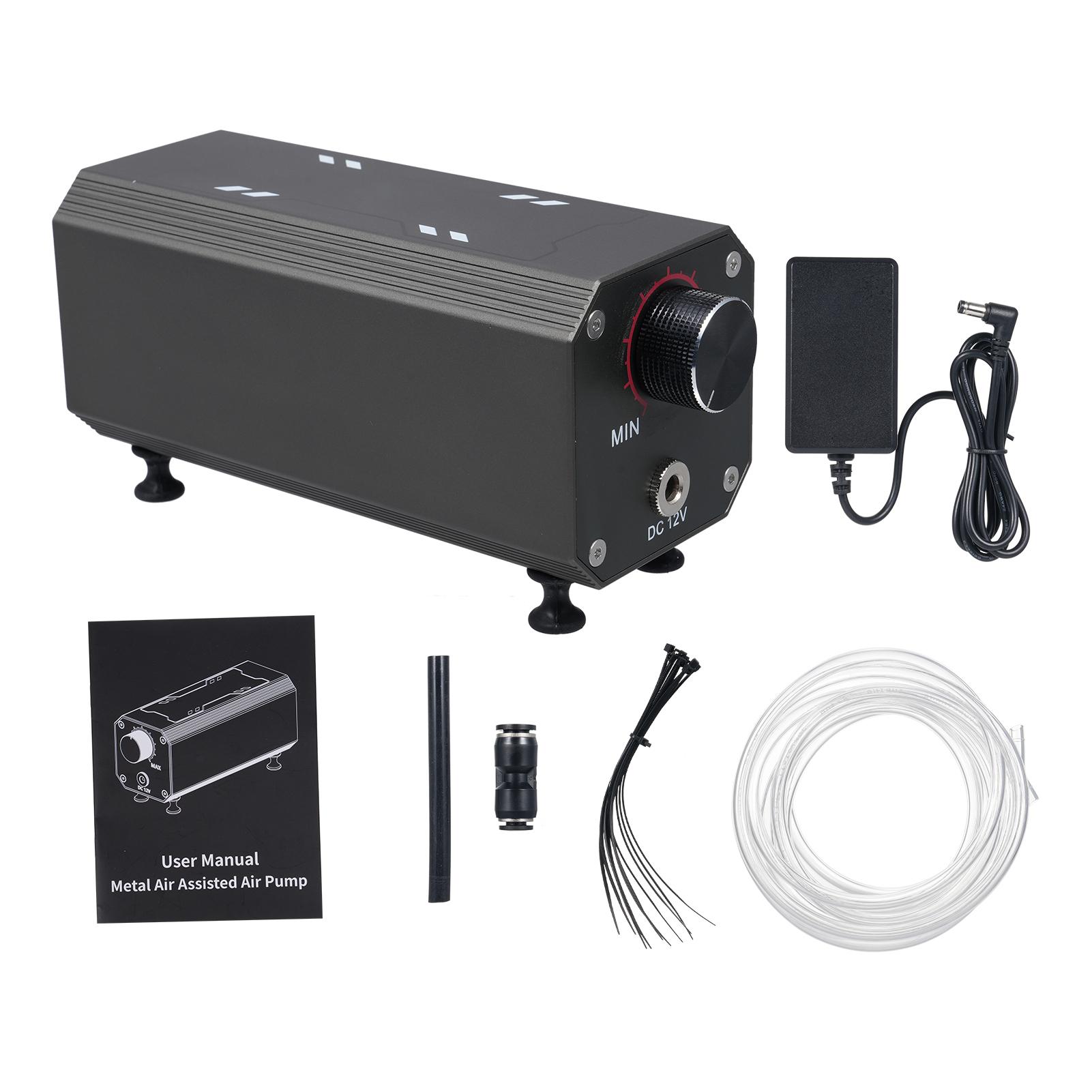 Laser Air Assist Pumpe AC 110V220V Air Assist Kompressor für Laser Cutter und Graveur Einstellbar EU Plug