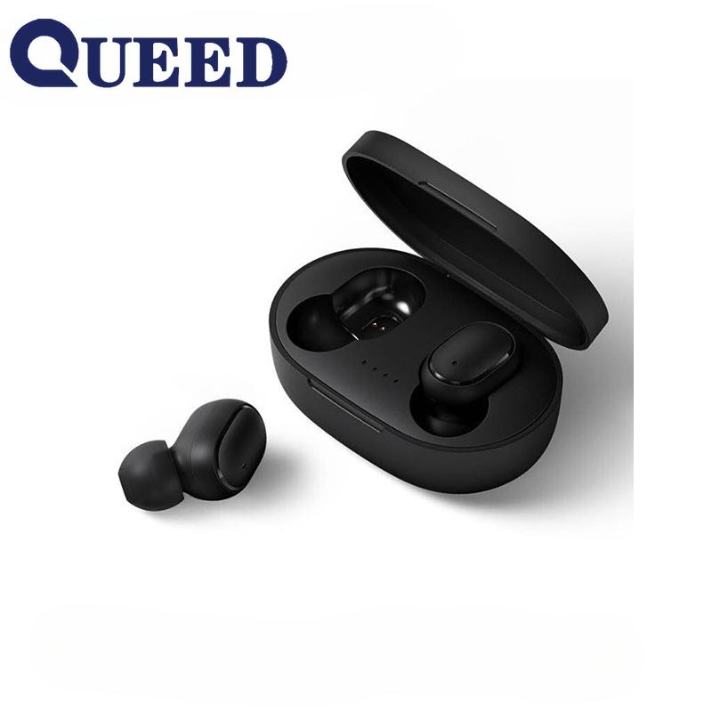 Bluetooth-Headset Neues Bluetooth 5.0 Tws-Headset Drahtloser Sport-In-Ear-Typ schwarz