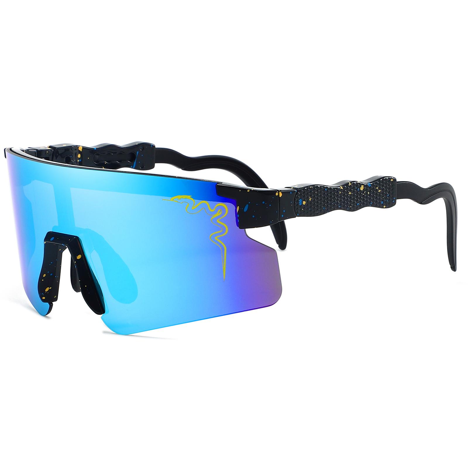 Sonnenbrillen Herren Damen UV400 Sonnenbrillen Baseball ideal für den täglichen Gebrauch Outdoor Sport Radsport Brillen Mtb Bike Fahrradbrillen One Size