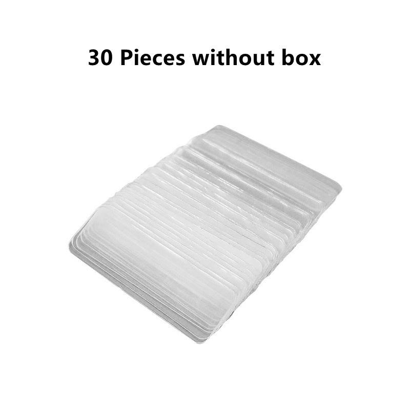 Multifunktionales doppelseitiges Klebeband, wasserfest, abnehmbar, wiederverwendbar, Nano-Klebeband für Wände, Holz, Fliesen, Kunststoff und Metall 30pcs no box