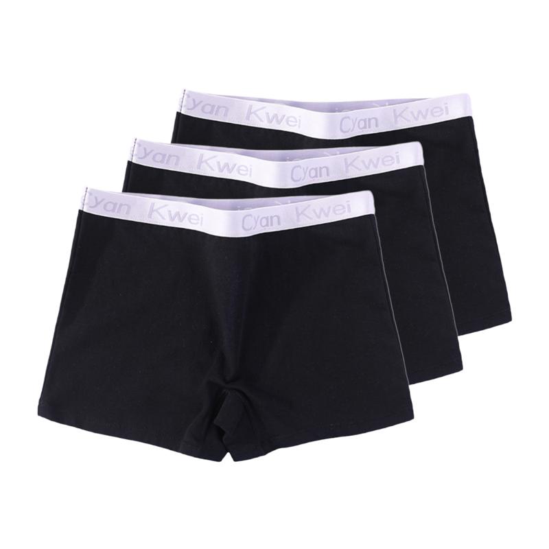 3 Stück Damen Unterwäsche mit hohem Bund Boxer Slips Übergröße Slips Weiche und bequeme Hosen XXL