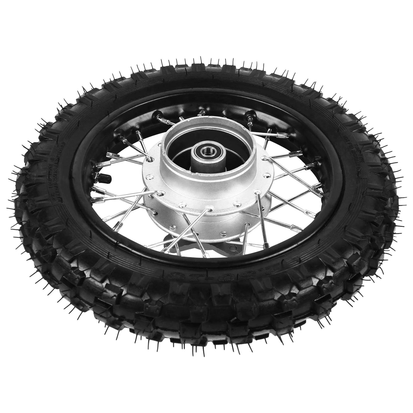 10 Zoll Hinterradfelge Reifen 1.4x10 Felge 255lbs Reifen Für 50cc-110cc Dirt Bikes schwarz