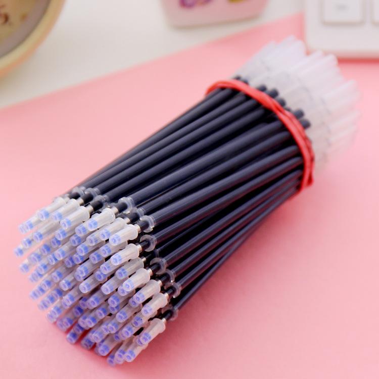 0,5 mm Kugelkopf-Kugelschreiberminen für Kernschüler-Briefpapier zum Schreiben von Büro- und Schulbedarf 50pcs schwarz