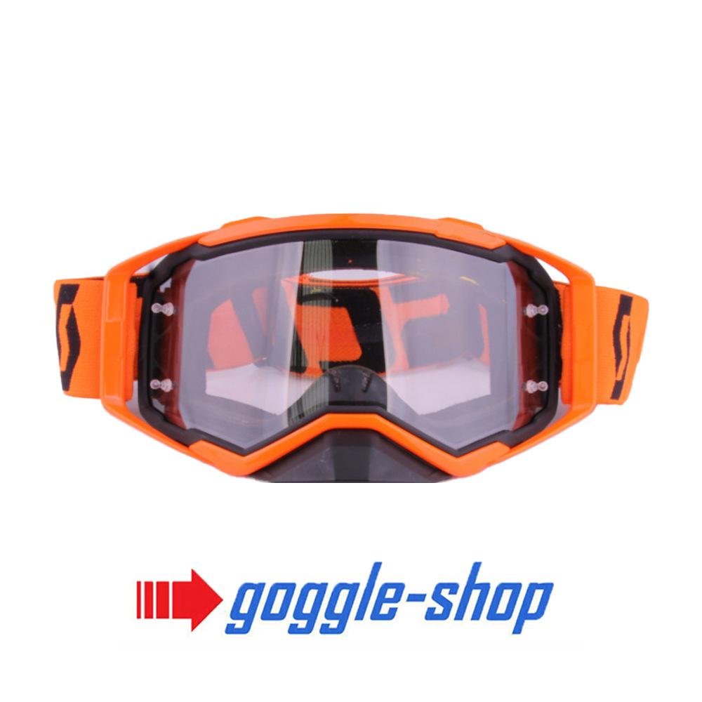 22Original/Vice-scott Motorradbrillen, Fahrbrillen, Helmbrillen, winddichte Brillen, Motorrad-Fahrbrillen C8Transparent