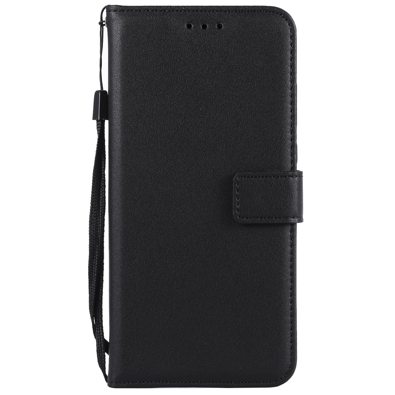 Flip Wallet Ledertasche für Huawei P40 P30 P20 Pro Mate 10 20 30 Pro P10 P9 P8 Lite P Smart 2019 2020 Schutzhülle mit Ständer CHINA&For Huawei P30 Lite&Case & Strap schwarz