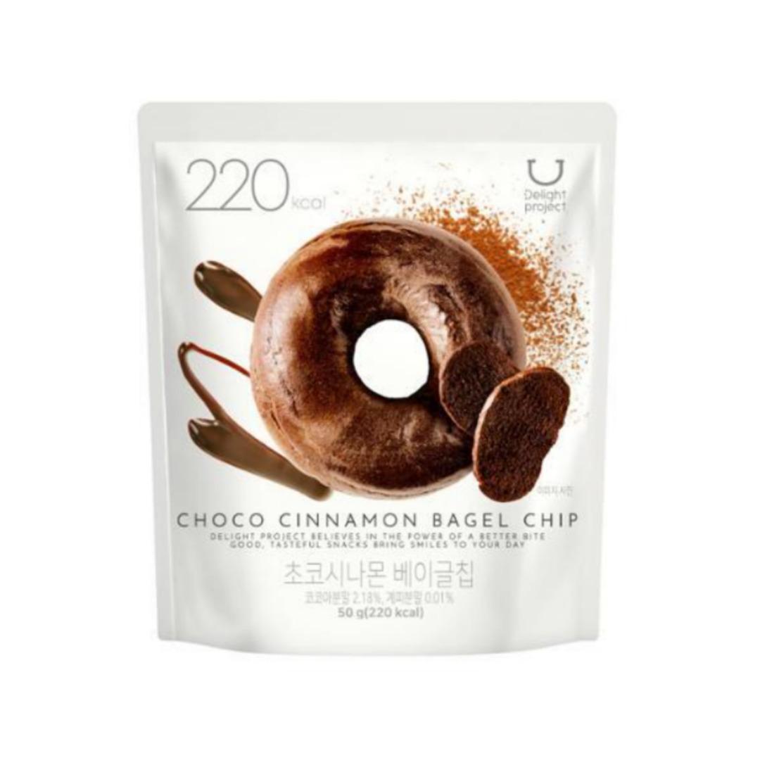 [Olive Young] Bagel-Chips 60g (4 Geschmack) / Knoblauchbutter / Honigbutter / Echte Pizza / Schoko-Zimt / Koreanische Chips Chocolate Cinnamon 60 g