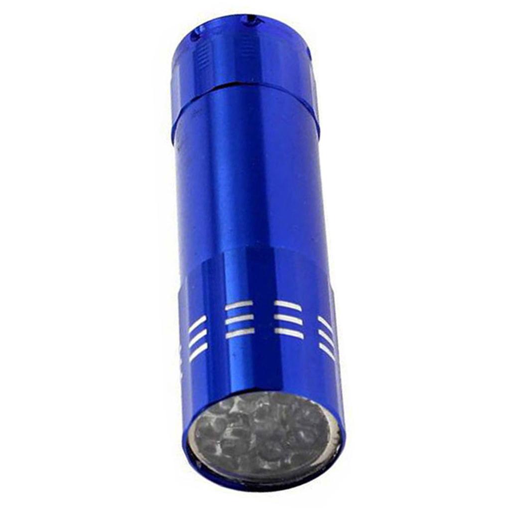 Mini-UV-LED-Licht, UV-LED-Lampe, Nageltrockner für Gelnägel, 9 LED-Taschenlampe, tragbare Nageltrocknermaschine, Nagelkunstwerkzeuge, UV-Licht blau