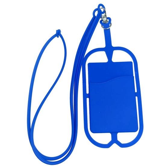 Handy-Umhängeband-Hülle, toller Riemen, Anti-Verlust, Diebstahlschutz, leicht, langer Schutz, Robustheit, Handy-Umhängeband-Schutz, Handy blau
