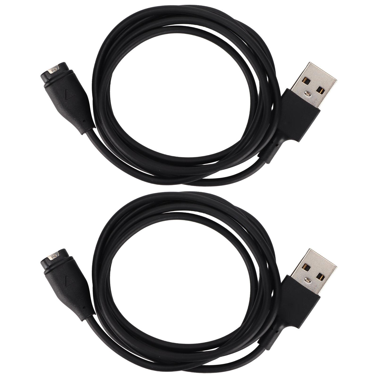 2 Stück Ladekabel Kompatibel für Fitbit Fenix 6X Smartwatch USB Ladekabel Kabel Adapter