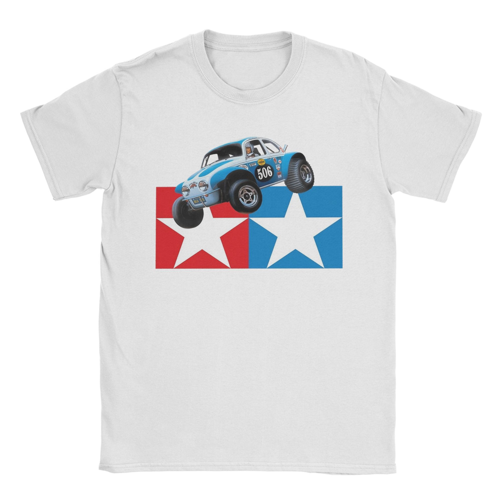 Tamiyas Motor Label Herren T-Shirts Coole T-Shirts Kurzarm Rundhals T-Shirts Reine Baumwolle 4XL 5XL 6XL Kleidung 2XL