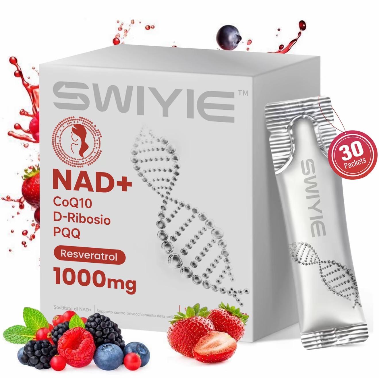 Swiyie-Nad Beeren-Geschmack Nahrungsergänzungsmittel - Liposomales Nicotinamid-Ribosid 1 pack