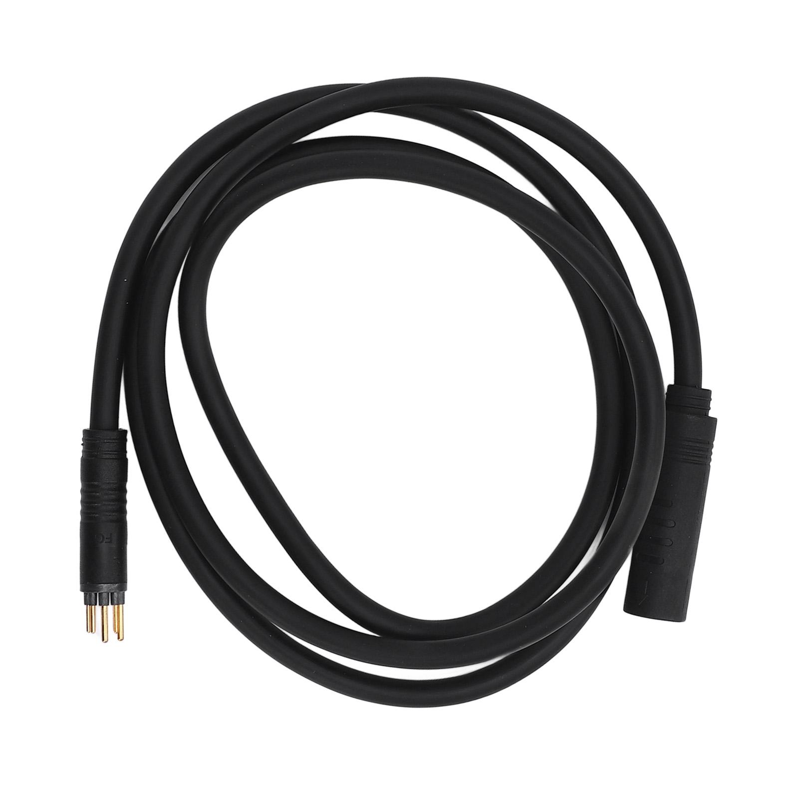 Elektro-Roller Motor Kabel 9 Pin Mittelantrieb Vorder- Hinterradnabe Verlängerungskabel Buchse auf Stecker 130cm