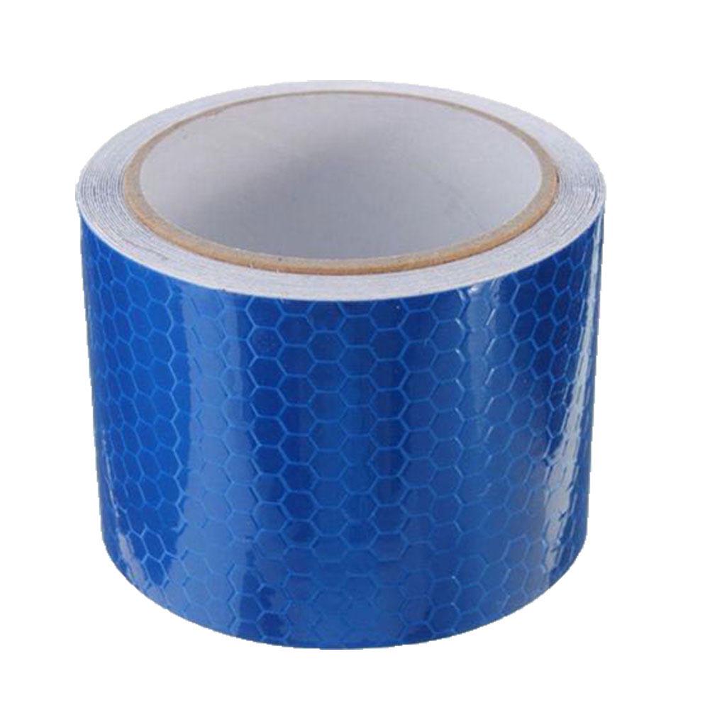 DYS Auto Shop Sicherheit Verkehr Auto LKW Warnstreifen Nacht Reflektierende Aufkleber Klebeband blau