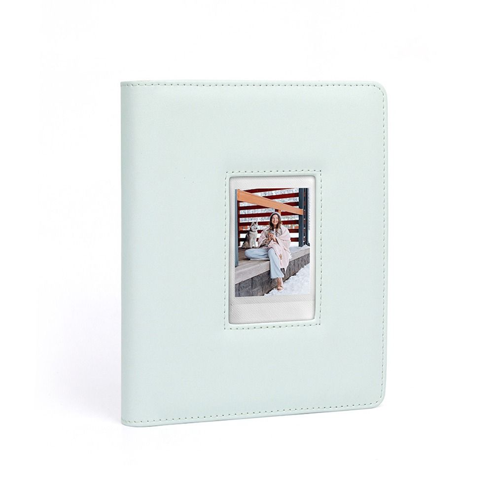 288 Taschen Sofortbildkamera-Fotoalbum-Karten-Organizer für Fujifilm Instax Mini 12/11/9 Haushalt grün