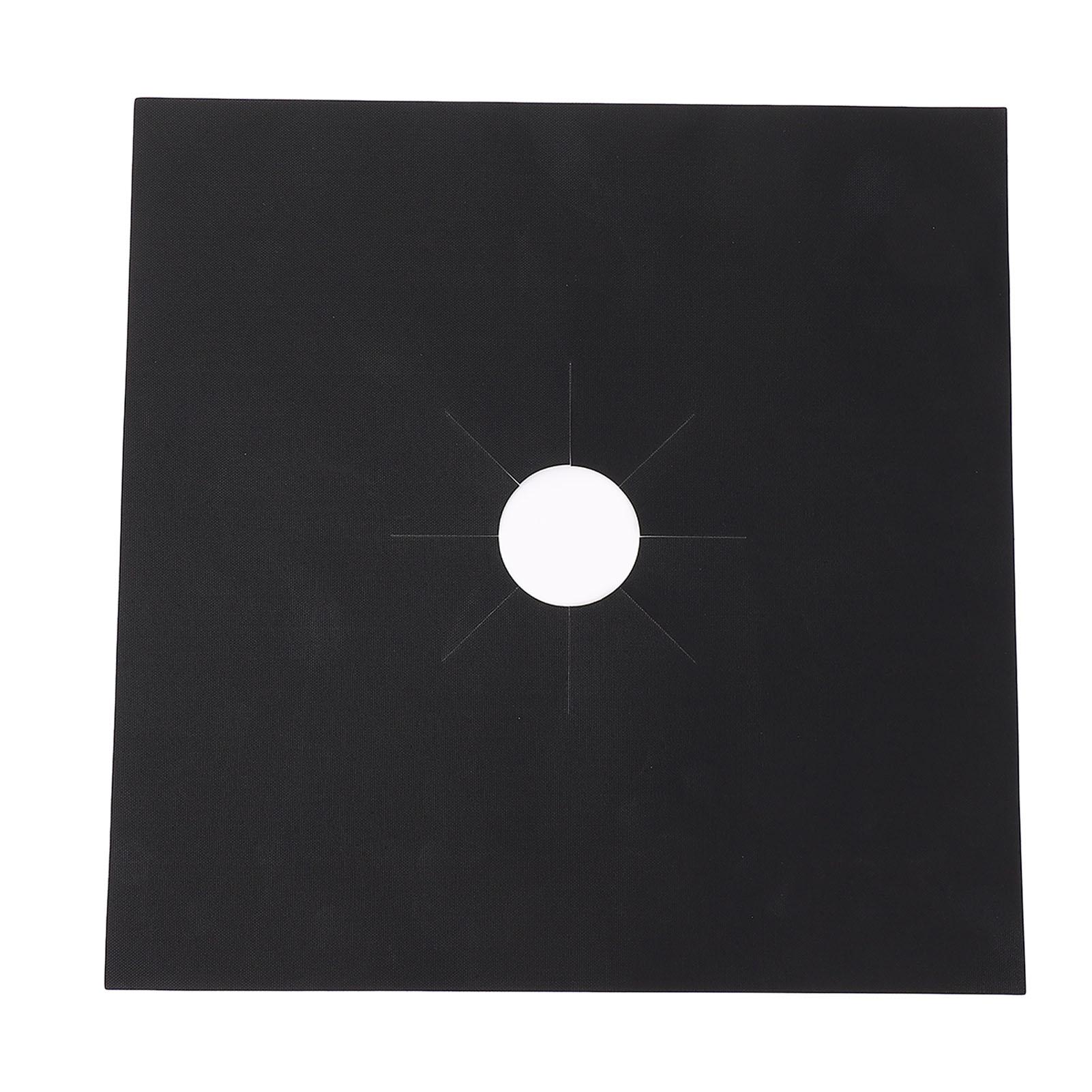 4-teilige Gasherdmatte, PTFE, hitzebeständig, antihaftbeschichtet, 270 x 270 x 0,12 mm