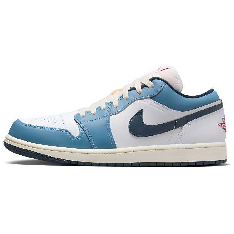 Air Jordan 1 Low SE Motion Pack Herren Sneakers Blau Weiß Aegean-Storm HM3711-144 44.5