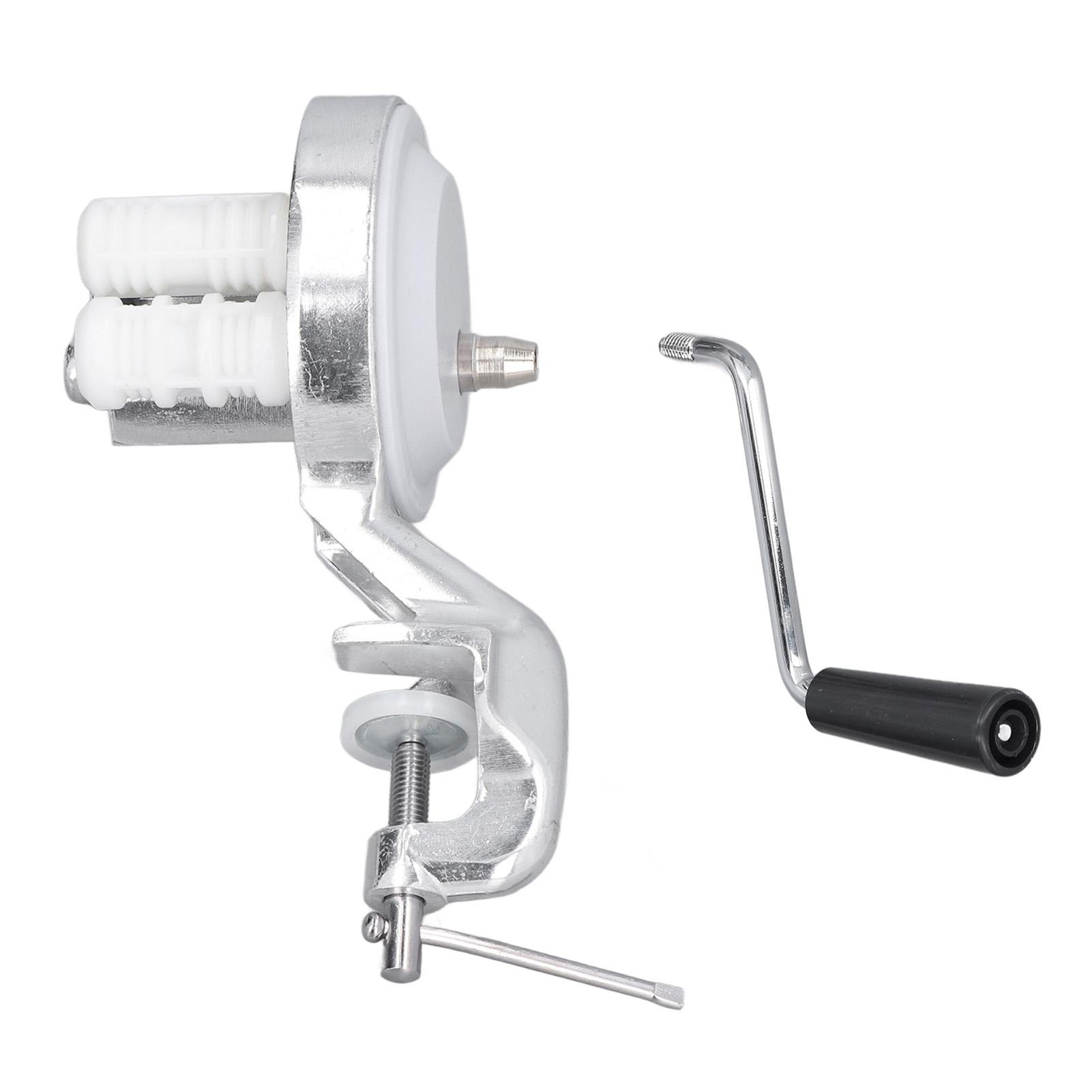 Manuelle Makkaroni Maker Aluminium Legierung Silber Tragbare Hand Kurbeln Nudeln Pressen Maschine für