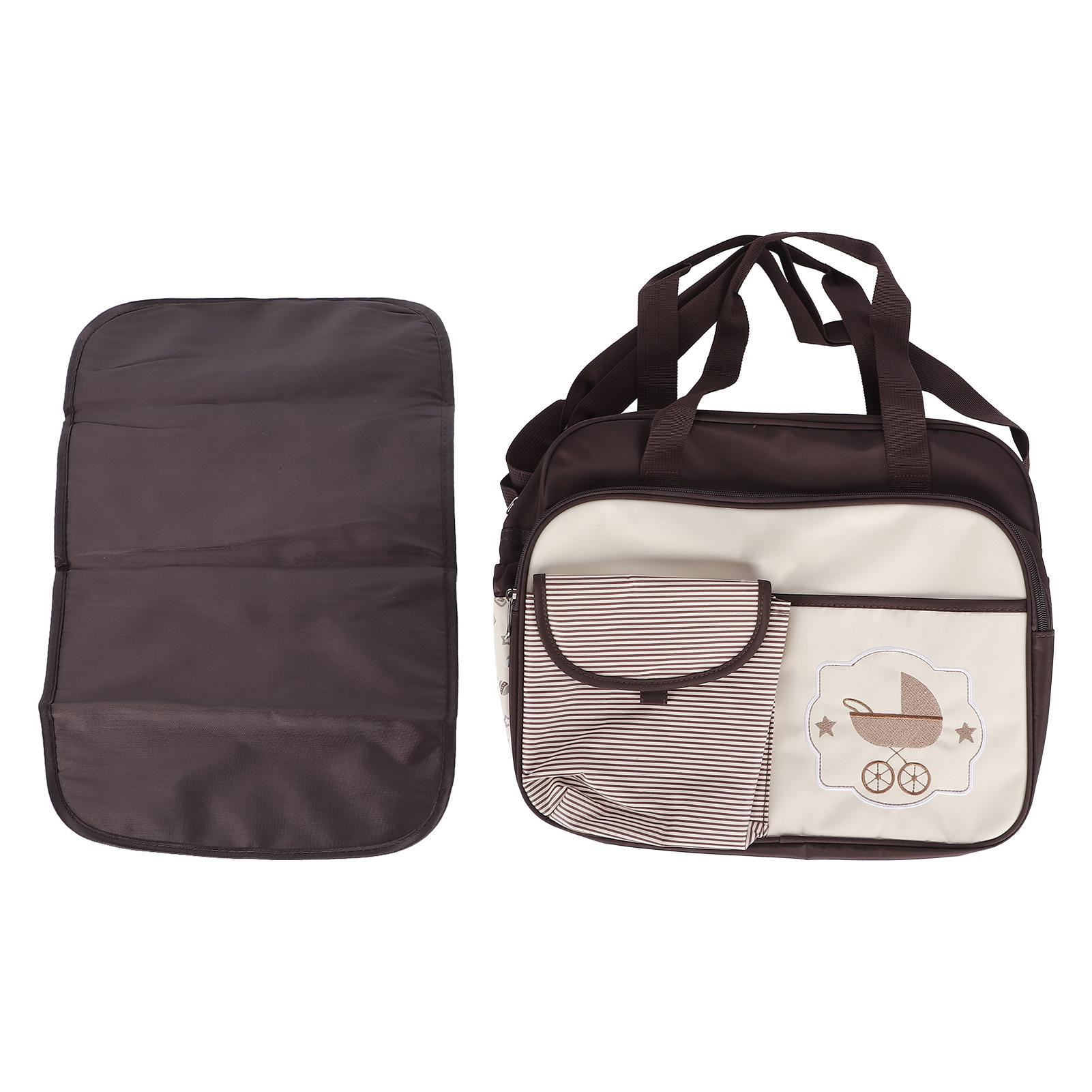 Kinderwagen Wickeltasche Große Kapazität Einzelne Schulter Wickeltasche Milchflasche Windeltasche