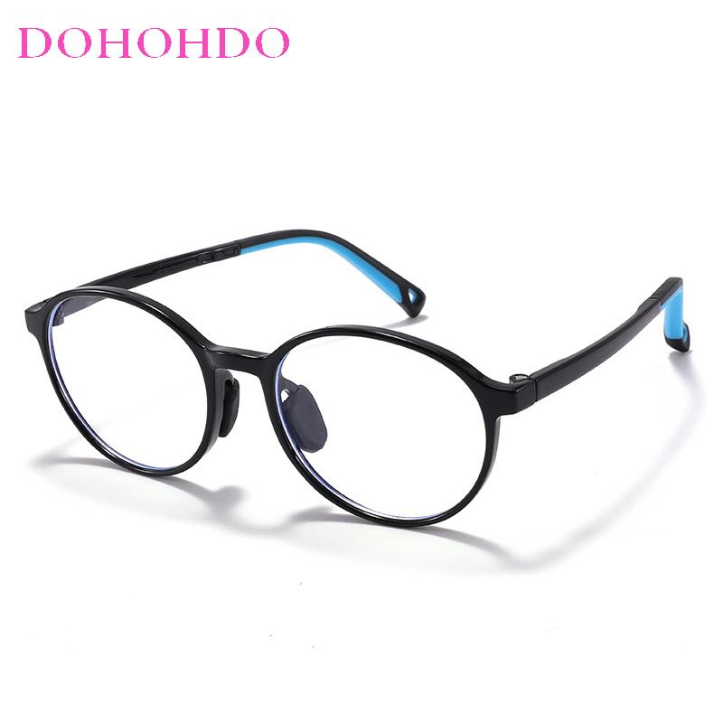 Neue Blaulichtfilter Kinder TR90 Brille Kinder Jungen Mädchen Computer Augenschutz Brille Rezeptpflichtige Kinderbrille Brillen