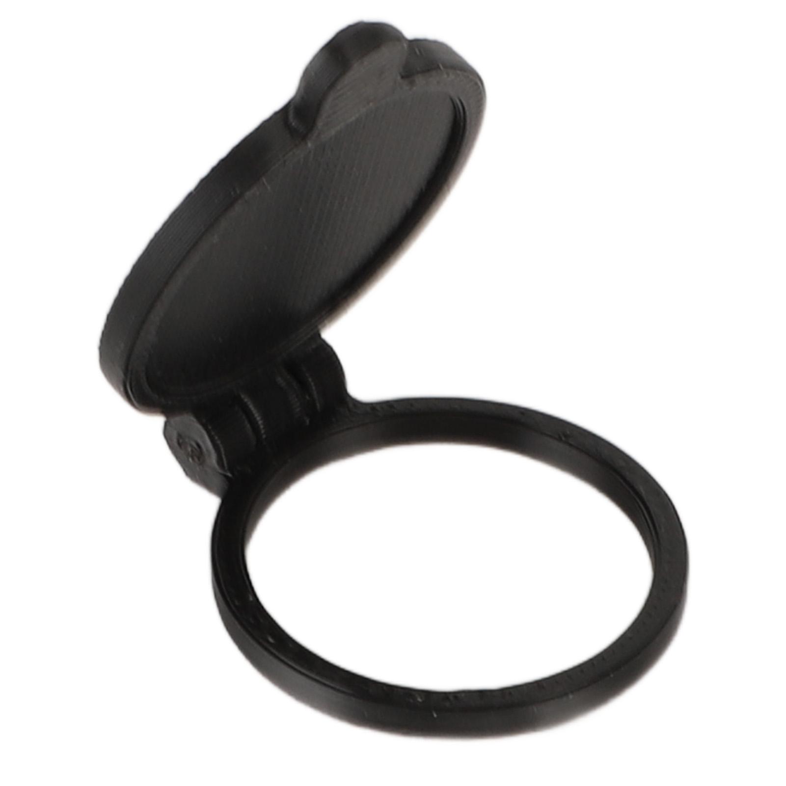 Sofortbildkamera Auslöseknopfkappe mit Verlustsicherungskordel Anti-Fehlbedienungs-Auslöseknopfschutzabdeckung schwarz