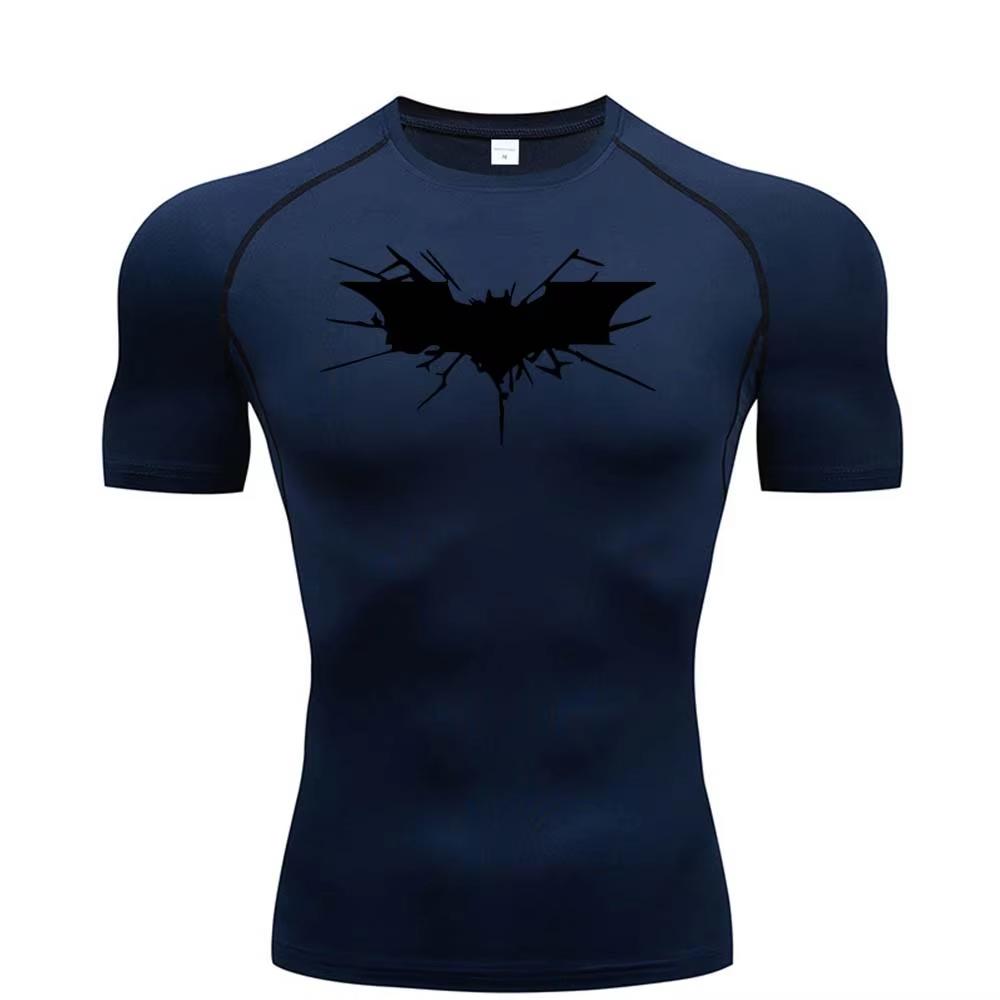 Art Bat Kompressionsshirt Herren Sprint Step T-Shirt Fitness Sporttop Schnell trocknend Fitness Sportbekleidung Bodybuilding Kleidung RL00101 XXXL