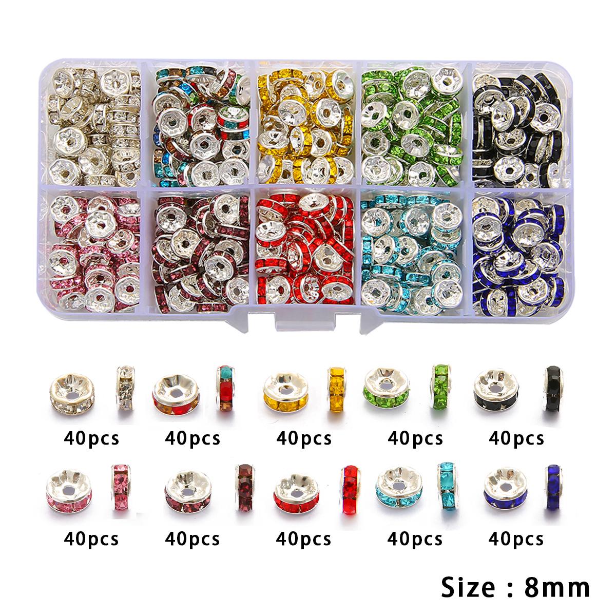 180/400 Stück Kupfer Rund Kreis Ring Filigran Charm DIY Zubehör Zubehör Zubehör für Schmuckherstellung