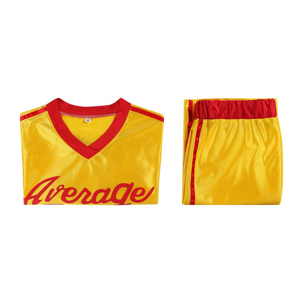 Verrücktes Dodgeball Cosplay Kostüm Heißes Filminspiriertes Flash Team Uniform L