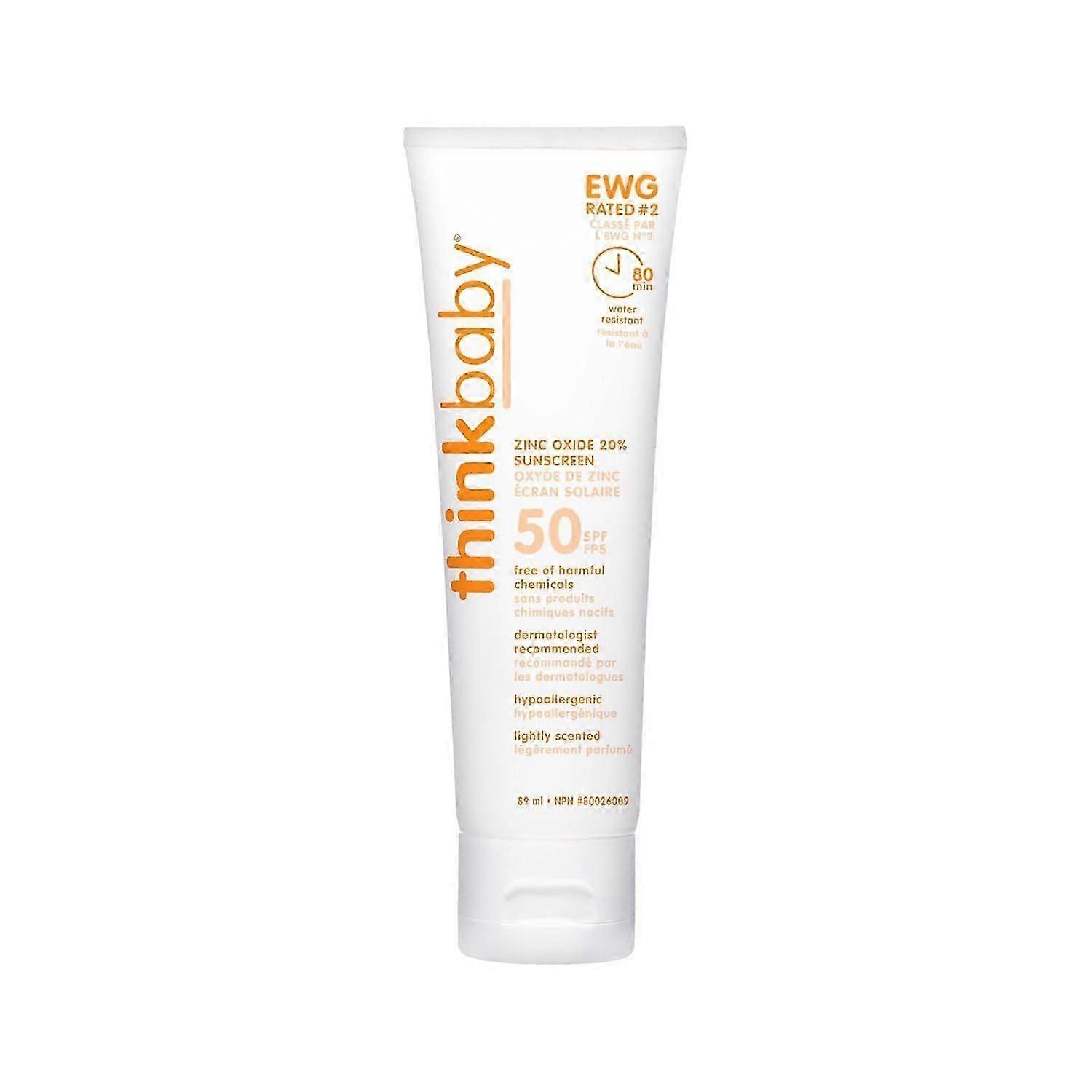 Baby LSF 50+ Mineralisches Sonnenöl für Babys Sicher, Natürlicher Sonnenschutz für Babys - Wasser