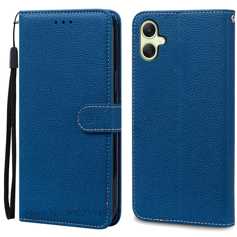 A07 Hülle Für Samsung Galaxy A07 Hülle Brieftasche Leder Klapphülle Für Samsung A07 Hülle A075F SM-A075F/DS A075B Handyhülle Fundas For Samsung A07 4G navy blau