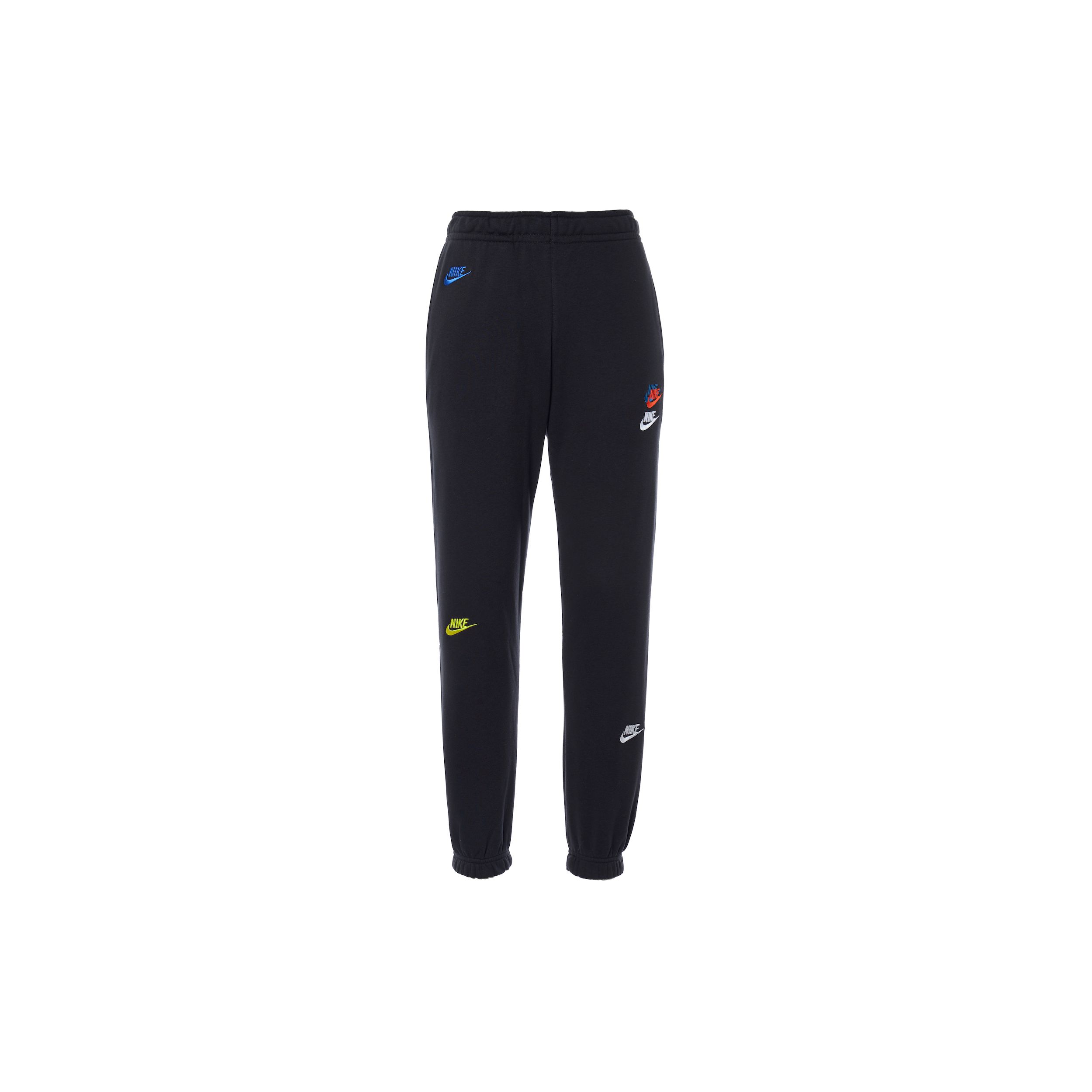 Nike Bestickte Jogginghosen mit mittlerer Taille Herren Unterteile Schwarz DD4677-010 M