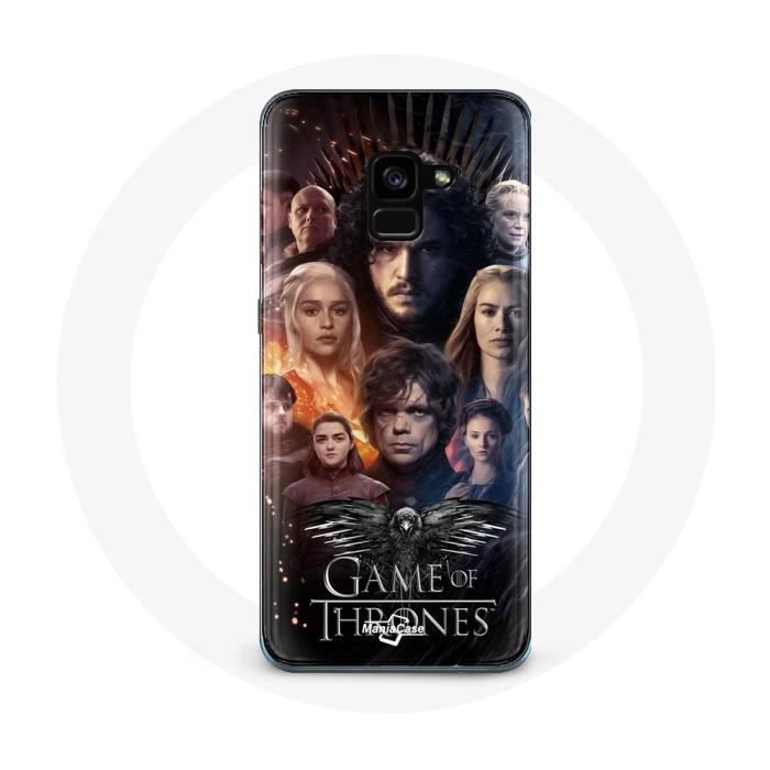 Hülle für Samsung Galaxy A8 Plus Game of Thrones Staffel 8 Game of Thrones Crew Poster L