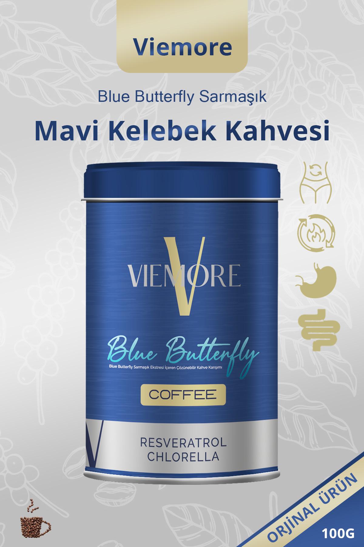 Viemore Blaue Schmetterlingsblume Extrakt RESVERATROL Kaffee - Blaue Schmetterlingsblume Kaffee 100g 1 PRC