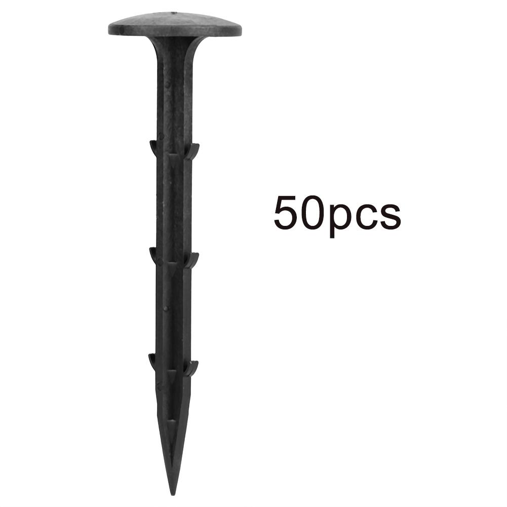 50PCS Kunststoff langlebig Garten Camping Markise Baldachin Zelt Peg Stake Nagel (20 cm)