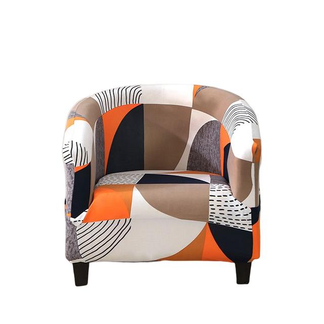 Club-Stuhl-Schonbezug, Wannenstuhl-Bezug für Sessel, hochelastischer Sessel-Schonbezug, Möbelschutz für Wohnzimmer universal size