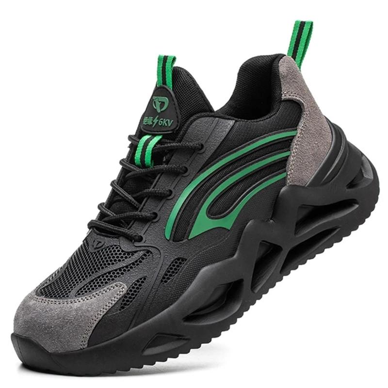 Sicherheitsschuhe mit Zehenschutz aus Kunststoff, isolierte Schuhe, Sicherheitsschuh für Elektriker, durchstichsichere Arbeits-Sicherheits-Sneaker, leichte Arbeitsschuhe 41