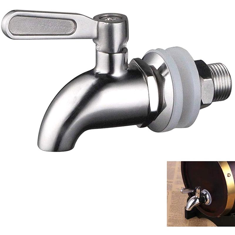 304 Edelstahl Zapfen Wasserhahn Wasserhahn für Bier Saft Getränke Trinken Wein Barrel Dispenser Tap