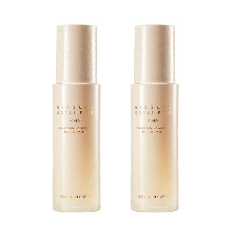 Nature Republic Ginseng Royal Silk Toner&Emulsion (5 Optionen) Toner x 2PCS