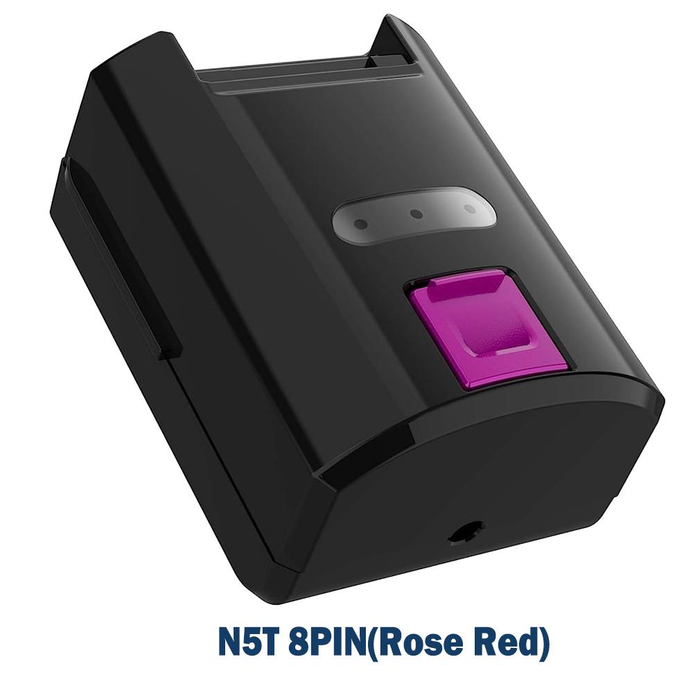 INSE N5T Akku-Staubsauger Originalzubehör für N5T Staubsauger Akku HEPA Bodendüse Hauptteil Ersatzteile Rose Red Battery