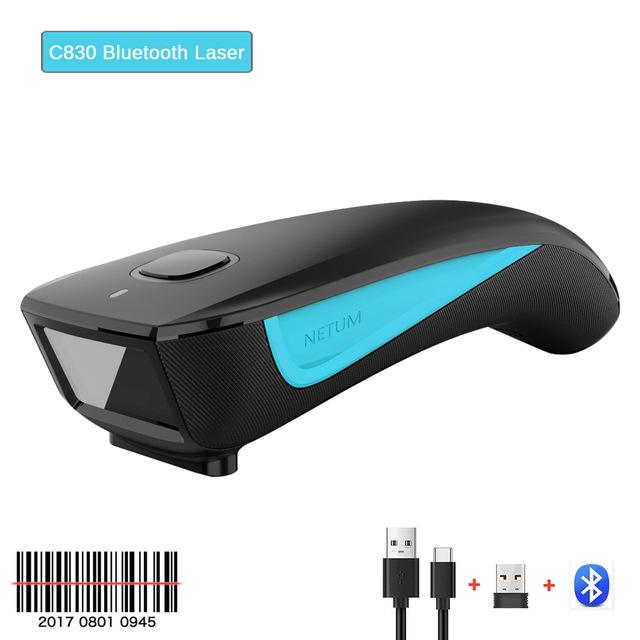 NETUM C750 Tragbarer Bluetooth 2D QR Barcode-Scanner C830 Bluetooth 1D Enhanced
