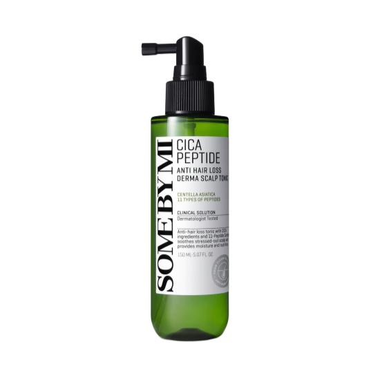 SOME BY MI Cica Peptid Anti-Haarausfall Derma Kopfhaut-Tonic – Stärkende & Kopfhaut-Revitalisierende Behandlung – 150ml / 5.07 fl. oz.
