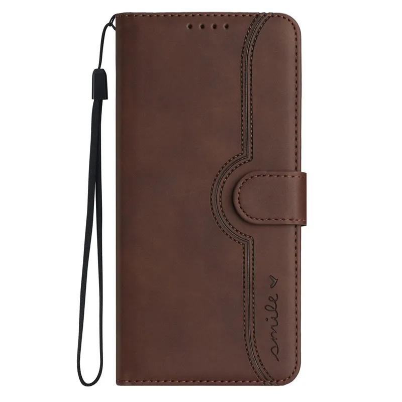 Klapphüllen für Moto Edge 50 Pro Hülle für Motorola Edge 5G 2024 X50 Ultra Edge50 Fusion Magnetischer Ständer Handy-Geldbörsen-Hülle Moto Edge 50 Pro kaffeebraun